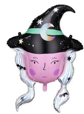 Globo de foil Bruja, 73,5x101 cm